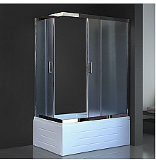 Душевой уголок Royal Bath BP 120х80 RB8120BP-C-CH-R с поддоном профиль Хром стекло матовое