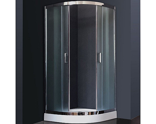 Купить Душевой уголок Royal Bath HKD 90х90 RB90 HKD-C-CH без поддона профиль Хром стекло рифленое в магазине сантехники Santeh-Crystal.ru