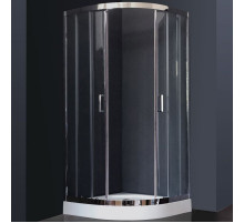 Душевой уголок Royal Bath HKD 100х100 RB100 HKD-T-CH без поддона профиль Хром стекло прозрачное