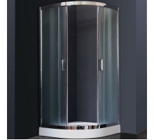 Душевой уголок Royal Bath HKD 100х100 RB100 HKD-C-CH без поддона профиль Хром стекло рифленое