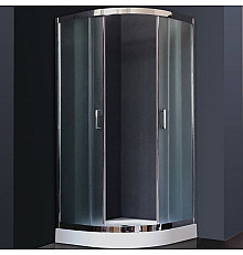 Душевой уголок Royal Bath HKD 100х100 RB100 HKD-C-CH без поддона профиль Хром стекло рифленое