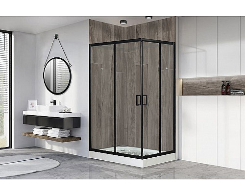 Santeh-Crystal.ru: Душевой уголок Royal Bath HP 120х80 RB8120HP-T-BL-L профиль Черный стекло прозрачное Приобрести Душевой уголок Royal Bath HP 120х80 RB8120HP-T-BL-L профиль Черный стекло прозрачное в магазине сантехники Santeh-Crystal.ru