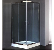 Душевой уголок Royal Bath HPD 120х120 RB1212 HPD-T-CH без поддона профиль Хром стекло прозрачное