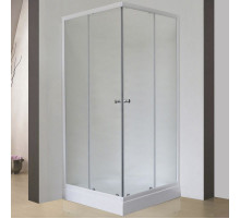 Душевой уголок Royal Bath HPD 100х100 RB 100 HPD-C без поддона профиль Белый стекло матовое