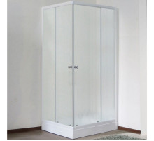 Душевой уголок Royal Bath HPD 90х80 RB 8090 HPD-C без поддона профиль Белый стекло матовое