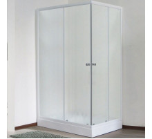 Душевой уголок Royal Bath HPD 100х80 RB 8100 HPD-C без поддона профиль Белый стекло матовое