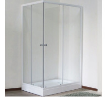 Душевой уголок Royal Bath HPD 100х90 RB 9100 HPD-T без поддона профиль Белый стекло прозрачное