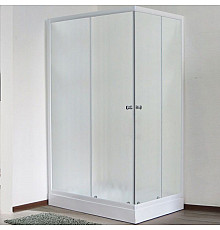 Душевой уголок Royal Bath HPD 100х90 RB 9100 HPD-C без поддона профиль Белый стекло матовое