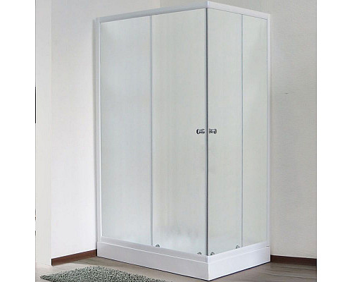 Santeh-Crystal.ru: Душевой уголок Royal Bath HPD 100х90 RB 9100 HPD-C без поддона профиль Белый стекло матовое Заказать Душевой уголок Royal Bath HPD 100х90 RB 9100 HPD-C без поддона профиль Белый стекло матовое в магазине сантехники Santeh-Crystal.ru