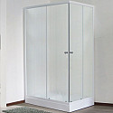 Душевой уголок Royal Bath HPD 120х100 RB 1120 HPD-C без поддона профиль Белый стекло матовое Душевой уголок Royal Bath HPD 120х100 RB 1120 HPD-C без поддона профиль Белый стекло матовое