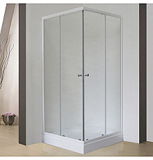 Душевой уголок Royal Bath HPD 75х80 RB8075HPD-C без поддона профиль Белый стекло матовое