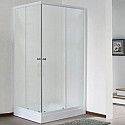 Душевой уголок Royal Bath HPD 75х95 RB9575HPD-C без поддона профиль Белый стекло матовое Душевой уголок Royal Bath HPD 75х95 RB9575HPD-C без поддона профиль Белый стекло матовое