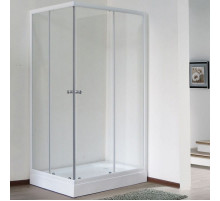 Душевой уголок Royal Bath HPD 75х100 RB1075HPD-T без поддона профиль Белый стекло прозрачное