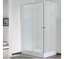 Душевой уголок Royal Bath HPD 75х120 RB1275HPD-C без поддона профиль Белый стекло матовое