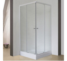 Душевой уголок Royal Bath HPD 85х80 RB8085HPD-C без поддона профиль Белый стекло матовое