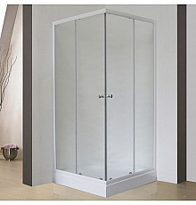 Душевой уголок Royal Bath HPD 85х80 RB8085HPD-C без поддона профиль Белый стекло матовое