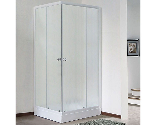 Santeh-Crystal.ru: Душевой уголок Royal Bath HPD 85х95 RB9585HPD-C без поддона профиль Белый стекло матовое Приобрести Душевой уголок Royal Bath HPD 85х95 RB9585HPD-C без поддона профиль Белый стекло матовое в магазине сантехники Santeh-Crystal.ru