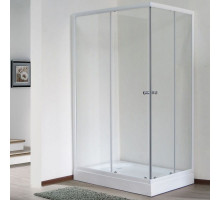 Душевой уголок Royal Bath HPD 85х115 RB11585HPD-T без поддона профиль Белый стекло прозрачное