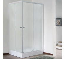 Душевой уголок Royal Bath HPD 85х120 RB1285HPD-C без поддона профиль Белый стекло матовое