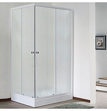 Душевой уголок Royal Bath HPD 85х120 RB1285HPD-C без поддона профиль Белый стекло матовое