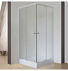 Душевой уголок Royal Bath HPD 95х95 RB95HPD-C без поддона профиль Белый стекло матовое