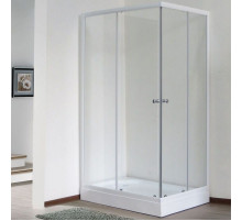 Душевой уголок Royal Bath HPD 100х120 RB1210HPD-T без поддона профиль Белый стекло прозрачное
