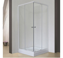 Душевой уголок Royal Bath HPD 115х120 RB12115HPD-T без поддона профиль Белый стекло прозрачное