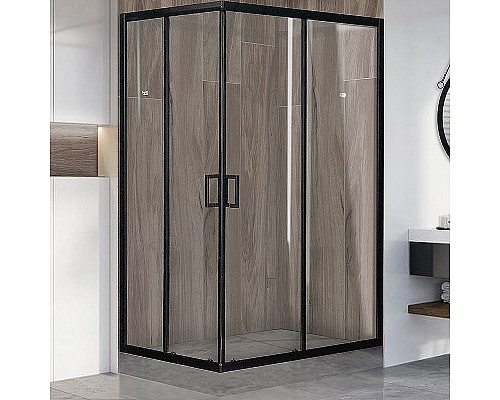 Santeh-Crystal.ru: Душевой уголок Royal Bath HPD 120х80 RB8120HPD-T-BL профиль Черный стекло прозрачное Заказать Душевой уголок Royal Bath HPD 120х80 RB8120HPD-T-BL профиль Черный стекло прозрачное в магазине сантехники Santeh-Crystal.ru