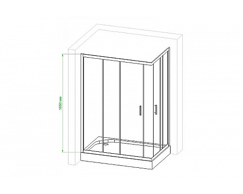 Santeh-Crystal.ru: Душевой уголок Royal Bath HPD 120х80 RB8120HPD-C-BL профиль Черный стекло матовое Заказать Душевой уголок Royal Bath HPD 120х80 RB8120HPD-C-BL профиль Черный стекло матовое в магазине сантехники Santeh-Crystal.ru