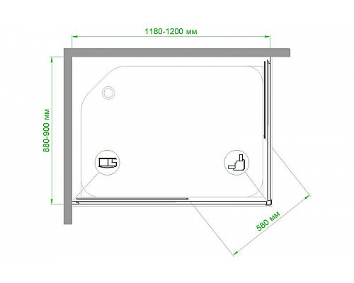 Santeh-Crystal.ru: Душевой уголок Royal Bath HPD 120х90 RB9120HPD-C-BL профиль Черный стекло матовое Приобрести Душевой уголок Royal Bath HPD 120х90 RB9120HPD-C-BL профиль Черный стекло матовое в магазине сантехники Santeh-Crystal.ru