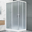 Душевой уголок Royal Bath HPD 115x90 RB11590HPD-C профиль Белый стекло матовое Душевой уголок Royal Bath HPD 115x90 RB11590HPD-C профиль Белый стекло матовое