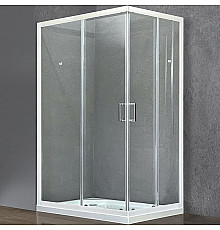 Душевой уголок Royal Bath HPD 110x80 RB8110HPD-T профиль Белый стекло прозрачное