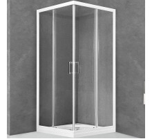 Душевой уголок Royal Bath HPD 110x90 RB9110HPD-T профиль Белый стекло прозрачное