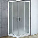 Душевой уголок Royal Bath HPD 110x100 RB1110HPD-C профиль Белый стекло матовое Душевой уголок Royal Bath HPD 110x100 RB1110HPD-C профиль Белый стекло матовое