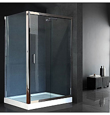 Душевой уголок Royal Bath HPS 120х90 RB9120HPS-T-CH без поддона профиль Хром стекло прозрачное