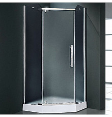 Душевой уголок Royal Bath TR 90х90 RB90TR-C-CH профиль Хром стекло рифленое