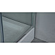 Приобрести Душевой уголок Timo TL 100x100 TL-1101R профиль Хром стекло прозрачное с рисунком в магазине сантехники Santeh-Crystal.ru