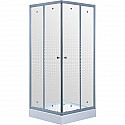 Душевой уголок Timo TL 100х100 TL-1102R профиль Хром стекло прозрачное с рисунком Душевой уголок Timo TL 100х100 TL-1102R профиль Хром стекло прозрачное с рисунком