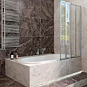 Шторка на ванну Veconi Palau 120 R PL74R-120-01-19C4 профиль Хром стекло прозрачное Шторка на ванну Veconi Palau 120 R PL74R-120-01-19C4 профиль Хром стекло прозрачное