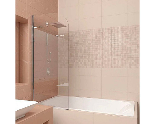 Santeh-Crystal.ru: Шторка на ванну Veconi Palau 70 PL80-70-01-19C1 профиль Хром стекло прозрачное Приобрести Шторка на ванну Veconi Palau 70 PL80-70-01-19C1 профиль Хром стекло прозрачное в магазине сантехники Santeh-Crystal.ru