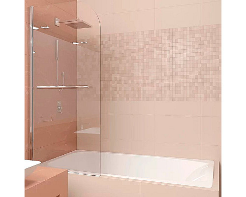 Santeh-Crystal.ru: Шторка на ванну Veconi Palau 80 PL80-80-01-19C1 профиль Хром стекло прозрачное Приобрести Шторка на ванну Veconi Palau 80 PL80-80-01-19C1 профиль Хром стекло прозрачное в магазине сантехники Santeh-Crystal.ru