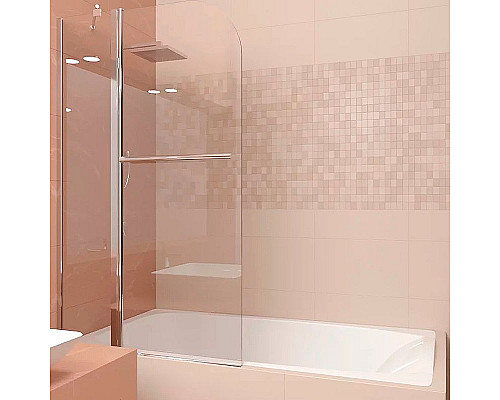Santeh-Crystal.ru: Шторка на ванну Veconi Palau 90 PL81-90-01-19C1 профиль Хром стекло прозрачное Приобрести Шторка на ванну Veconi Palau 90 PL81-90-01-19C1 профиль Хром стекло прозрачное в магазине сантехники Santeh-Crystal.ru
