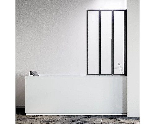 Santeh-Crystal.ru: Шторка на ванну Veconi Palau PL-73BR 90 R PL73BR-90-01-19C4 профиль Черный матовый стекло прозрачное Приобрести Шторка на ванну Veconi Palau PL-73BR 90 R PL73BR-90-01-19C4 профиль Черный матовый стекло прозрачное в магазине сантехники Santeh-Crystal.ru