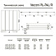 Купить Шторка на ванну Veconi Palau PL-74BL 90 L PL74BL-90-01-19C4 профиль Черный матовый стекло прозрачное в магазине сантехники Santeh-Crystal.ru