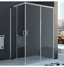 Душевой уголок Veconi Rovigo RV-10 120x90 RV10-12090-01-C5 профиль Хром стекло прозрачное