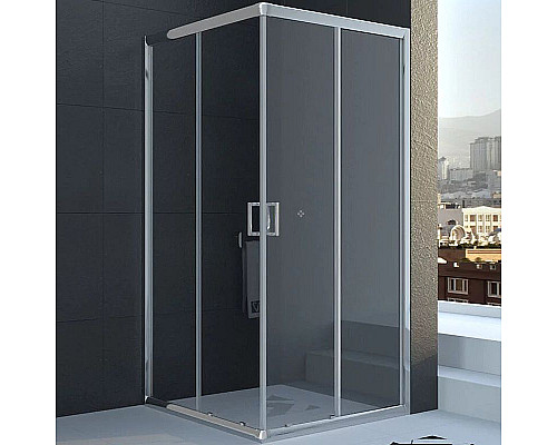 Santeh-Crystal.ru: Душевой уголок Veconi Rovigo RV-11 90x90 RV11-90-01-C5 профиль Хром стекло прозрачное Приобрести Душевой уголок Veconi Rovigo RV-11 90x90 RV11-90-01-C5 профиль Хром стекло прозрачное в магазине сантехники Santeh-Crystal.ru