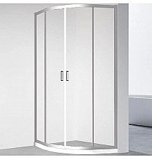 Душевой уголок Veconi Rovigo RV-01 100х100 RV01-100-01-C7 профиль Хром стекло прозрачное