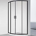 Душевой уголок Veconi Rovigo RV01B 80х80 RV01B-80-01-C7 профиль Черный матовый стекло прозрачное Душевой уголок Veconi Rovigo RV01B 80х80 RV01B-80-01-C7 профиль Черный матовый стекло прозрачное