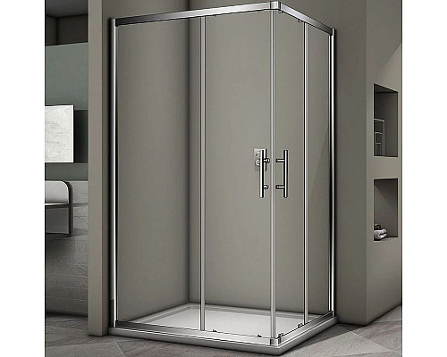 Santeh-Crystal.ru: Душевой уголок Veconi Rovigo RV-30 120x90 RV30-12090PR-01-19C3 профиль Хром стекло прозрачное Купить Душевой уголок Veconi Rovigo RV-30 120x90 RV30-12090PR-01-19C3 профиль Хром стекло прозрачное в магазине сантехники Santeh-Crystal.ru