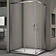 Купить Душевой уголок Veconi Rovigo RV-30 120x90 RV30-12090PR-01-19C3 профиль Хром стекло прозрачное в магазине сантехники Santeh-Crystal.ru